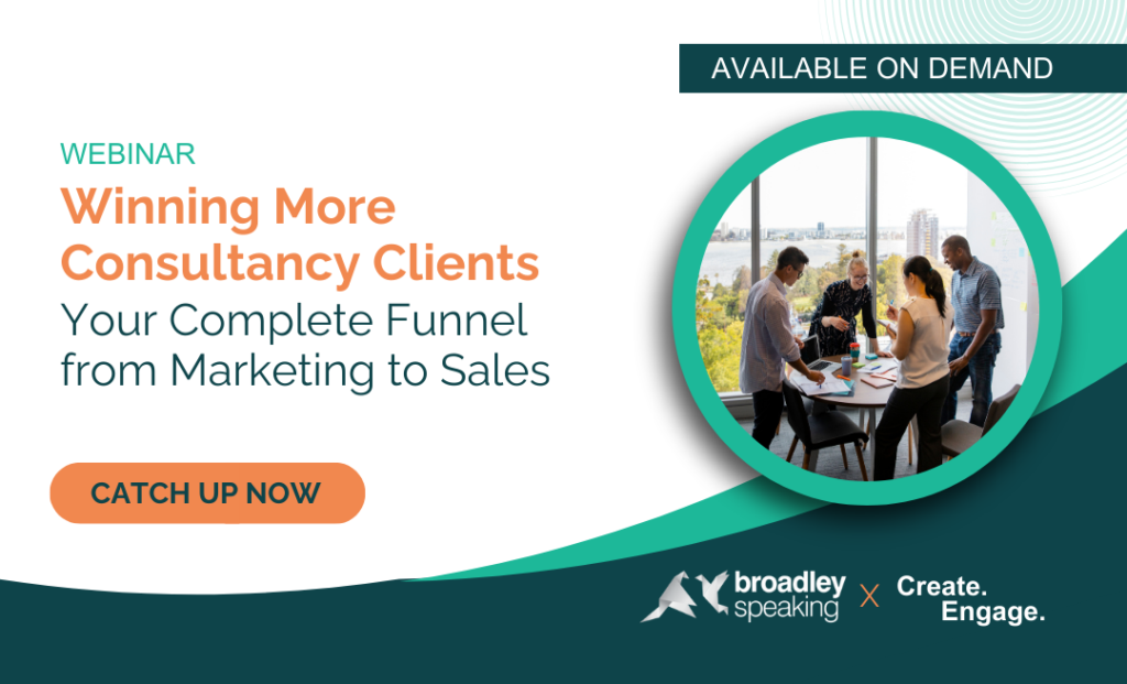 Winning More Consultancy Clients Webinar On Demand