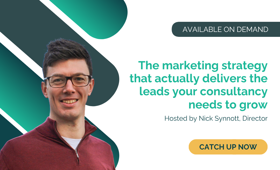 The marketing strategy that delivers the growth your consultancy needs webinar